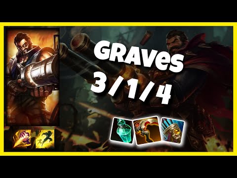 Graves vs Karthus OCE Challenger JUNGLE (3/1/4) - v11.5