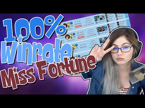 100% WINRATE MISS FORTUNE| Nicki Taylor