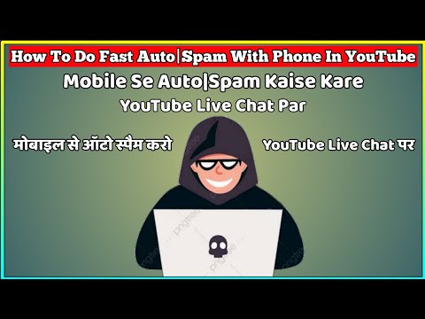 How To Auto Spam In YouTube Live Chat With Mobile | Phone Se Auto Spam Kaise Kare | Fast Auto Spam.