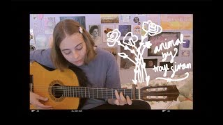 animal by troye sivan acoustic cover