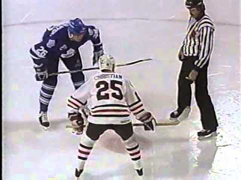 NHL 1993 01 17 Toronto Maple Leafs at Chicago Blackhawks