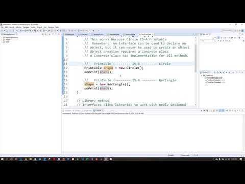Java Interface Application Part 2