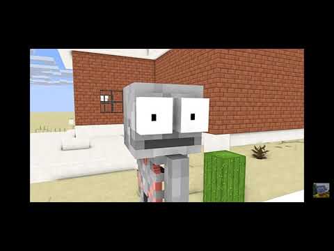 monster school Dna 3d run funny video