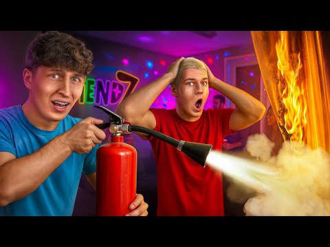 FIRE AT FRIENDZ'S HOUSE?