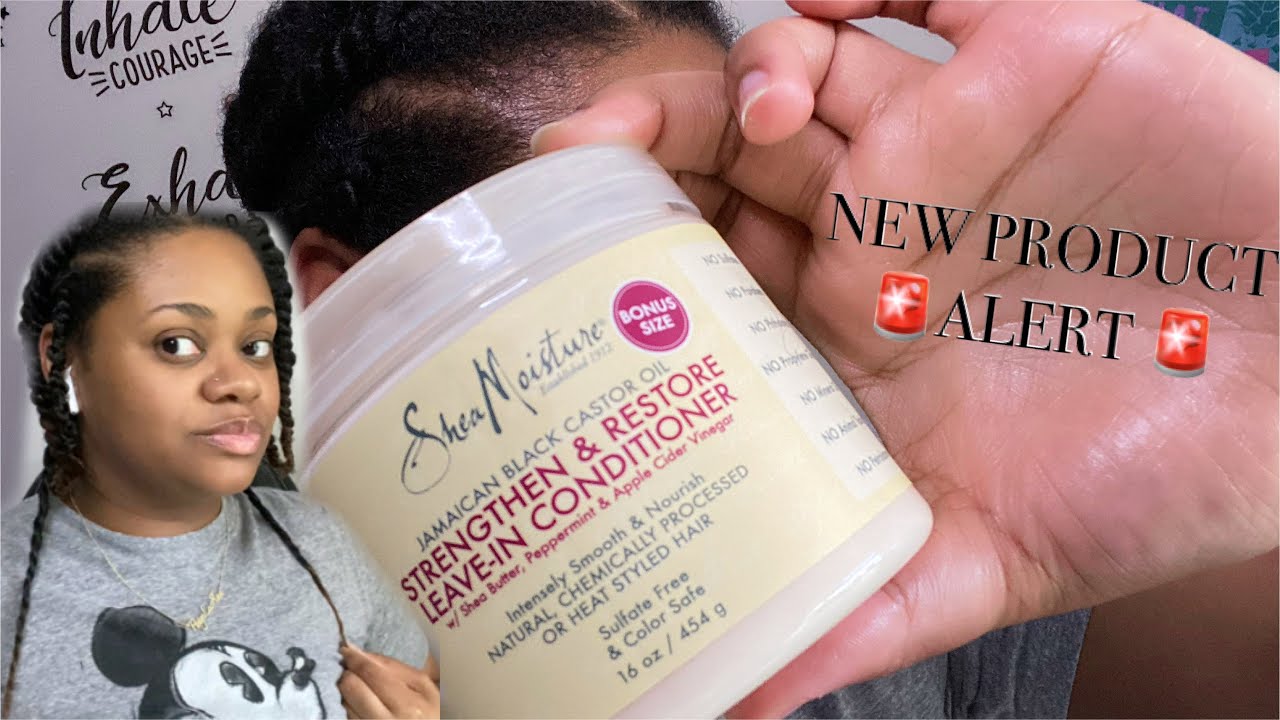 Finally Trying Shea Moisture Leave In | SHEA MOISTURE LEAVE IN CONDITIONER