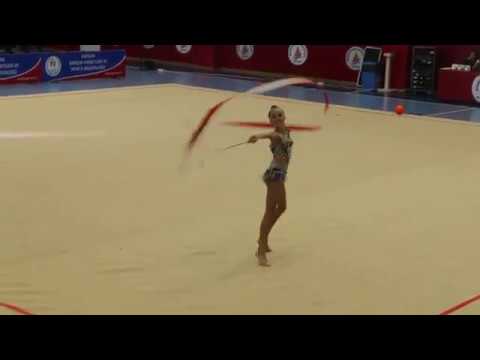 Alina Demchuk, 14OCT17, Antalya, ribbon