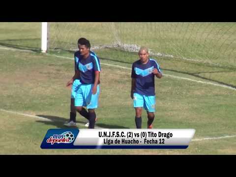 U.N.J.F.S.C. (2) vs (0) TITO DRAGO - FÚTBOL HUACHANO - FECHA 12/2018.