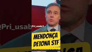 ANDRÉ MENDONÇA CRITICA STF #políticabrasileira #notíciashoje