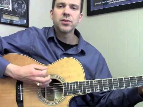 Acoustic rhythm guitar lesson with Dave Isaacs: the train beat.
