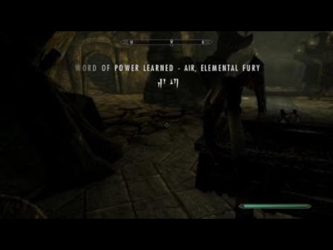 Skyrim Arthas. Clearing Shriekwind Bastion South