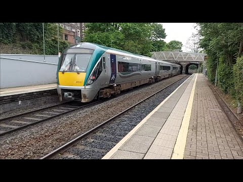 Irish Rail 22000 Class DMU 22212 passing City Hospital. 21/5/23