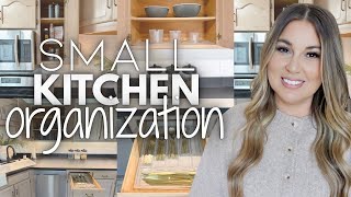 BARNHOUSE SMALL KITCHEN ORGANIZATION | SMALL KITCHEN ORGANIZATION ON A BUDGET | ORGANIZE WITH ME