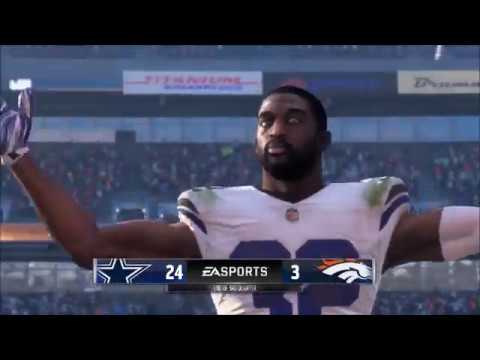MADDEN 18 CAREER MODE QB EP 6 - BRONCOS VS COWBOYS!!!