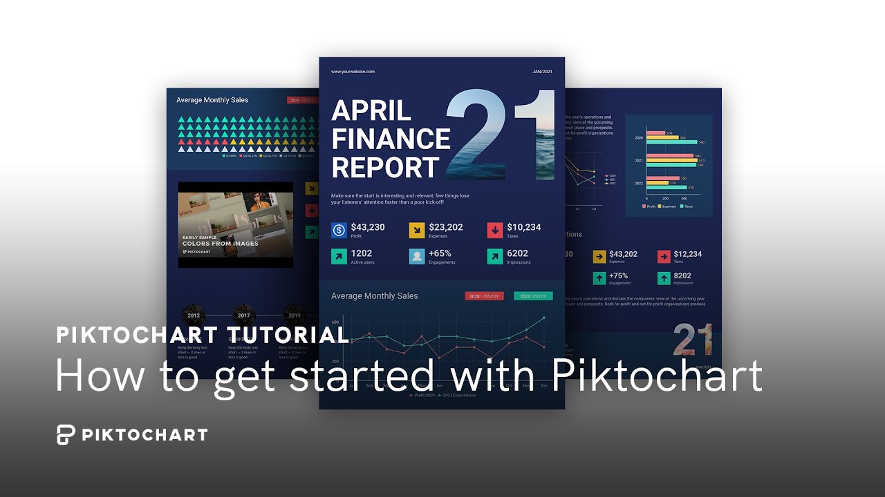 Piktochart Tutorial: How to Get Started With Piktochart for Beginners [2021 Version]