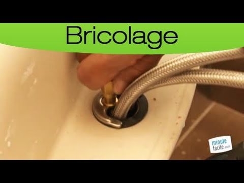 comment monter robinet lavabo