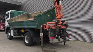 Grue mobile MAN TGS 18.400 4x4 Meiller 3 Seitenkipper Atlas 105.2-A2L à vendre - Image 4 | Machineryline CI Grue mobile MAN TGS 18.400 4x4 Meiller 3 Seitenkipper Atlas 105.2-A2L | Image 4 - Machineryline