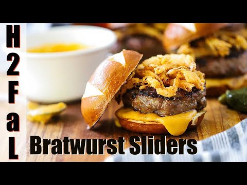 Grill Time! | BRATWURST SLIDERS | How To Feed a Loon