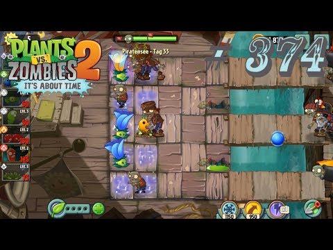 Let's Play Plants vs. Zombies 2 # 374 [DE] [1080p60] [Blind]: Knallharte Piraterie