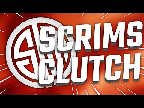 INSANE CLUTCH IN SCRIMS WITH TSM!!! | Albralelie