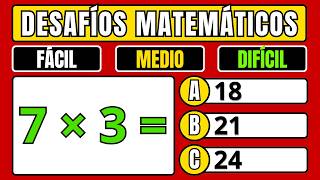 😱 ¡Solo los Más Inteligentes Pueden Pasar! | Quiz de Matemáticas con 110 Preguntas
