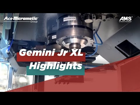 Ace Micromatic Gemini Jr. XL Twin Spindle Machining Center