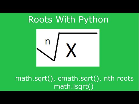 Python Math Module Constants Pi Tau e Infinity Not a Number Tutorial
