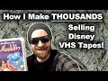 How I Make THOUSANDS Selling Disney VHS Tapes