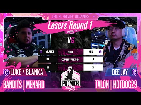 【CPT2023】オフラインプレミア シンガポール【Losers R1】 BANDITS | MENARD（ルーク/C・ブランカ/C）vs  TALON | HOTDOG29（ディージェイ/C）