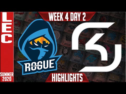RGE vs SK Highlights | LEC Summer 2020 W4D2 | Rogue vs SK Gaming