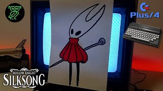 Picture Conversion of Hornet from Hollow Knight: Silksong  for the Commodore Plus/4