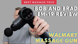 My Newest Walmart Massage Gun - Bob and Brad EM-19 Review