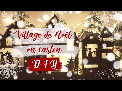 #4 - DIY DÉCO DE NOËL EN CARTON RÉCUP