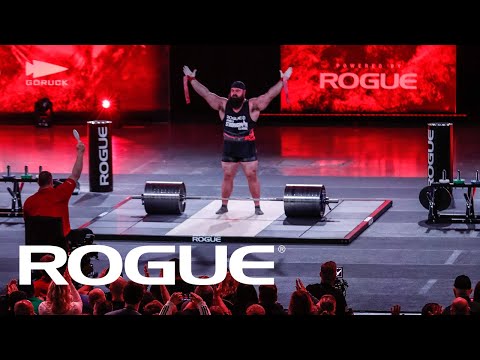 Men's Rogue Elephant Bar Deadlift - Event 3 | Full Live Stream | 2023 Arnold Strongman Classic