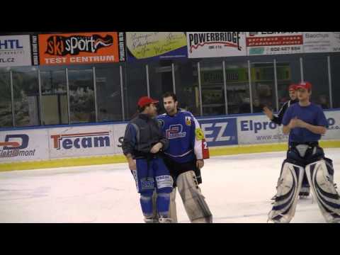 HC Vrchlabi - IHC Pisek 3:0 - dekovacka a jamajsky trojbob :-D