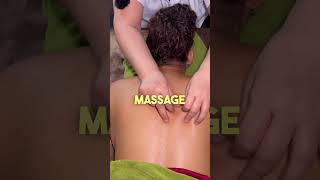 I tried an INTENSE Massage done by a Blind Therapist #shorts