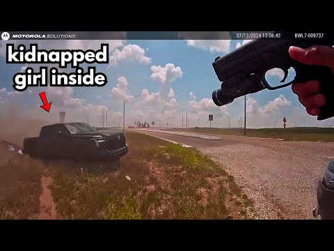 Man Steals Car with Teen Girl Inside, Ends Badly