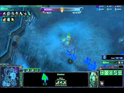 SC2 Diestar vs Verdi Go4sc2 #99 TvP xel naga caverns