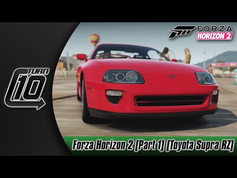 Forza Horizon 2 (Xbox One) (Let's Play/Walkthrough) [Part 1] [Toyota Supra RZ]