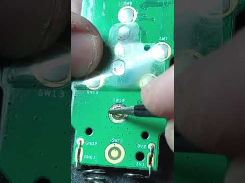 Repair Bluetooth remote control buttons #shorts