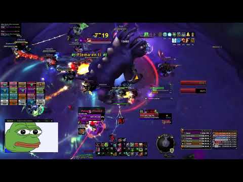 Simbiosis vs Mythic Shad'har The Insatiable [130k dps Havoc DH POV]