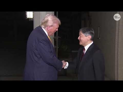 Trump calls Emperor of Japan 'a great man' after Imperial Palace visit in Tokyo