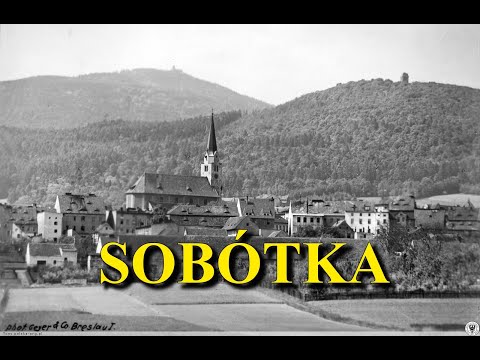 Sobótka (Zobten) z drona.