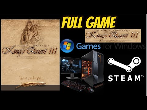 King's Quest III: To Heir is Human Redux AGD VGA Remake Gameplay Walkthrough NO COMMENTARY