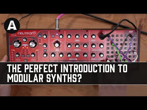Behringer Neutron Paraphonic Analog and Semi-Modular Synthesizer 2018 - Present Red image 5