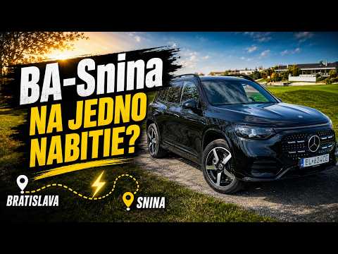 Dostane sa Mercedes Benz GLB z Bratislavy do Sniny na jedno nabitie? obrazok