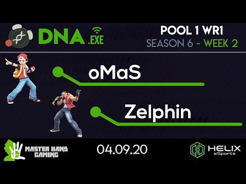 DNA.EXE S6:W2 - oMaS (Pokemon Trainer) vs Zelphin (Roy, Terry) - Pool 1 WR1