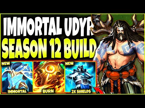 New Season 12 IMMORTAL UDYR BUILD is GAME BREAKING 🔥 LoL Mid/Top Udyr Preseason 2022 Gameplay