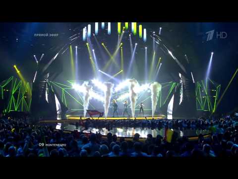 Eurovision 2013 - 1st semi - Montenegro - Who See feat. Nina Žižić - Igranka (HD)