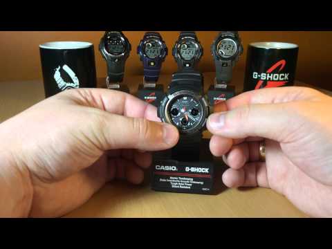 Обзор и настройка Casio G shock AWG-101-1A  [4765]