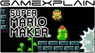 10 Minutes of Super Mario Maker's The Adventure of Link & Level Creator (Direct Feed)